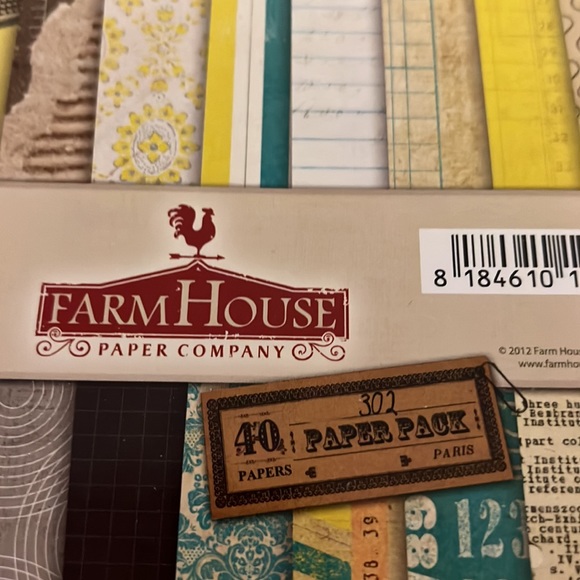 Farmhouse 6’ x 6’ Paper Pad - Picture 2 of 4
